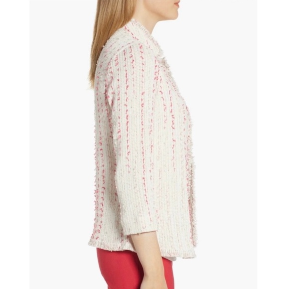 NIC + ZOE Spring Fringe Tweed Jacket - PM - Picture 3 of 14